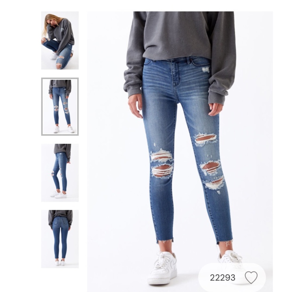Pac Sun High Waisted Jeans